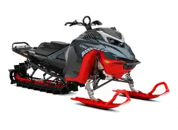 2027 Lynx Snowmobile Shredder Ds Mineral Blue / Viper Red 850 E-tec® Turbo R